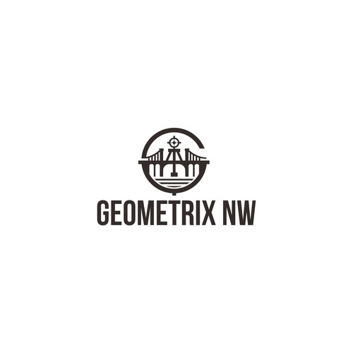 Bridge Construction Logo for Geometrix NW Design by Arganesia
