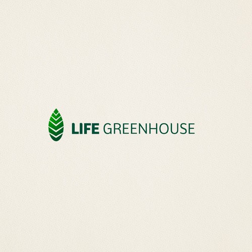 Greenhouse logo company Design by aledagiann