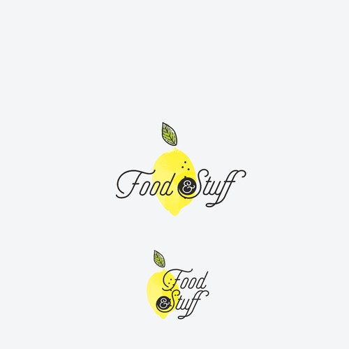 Design a logo for a place that sells food, and stuff: Food & Stuff Design réalisé par ∴ S O P H I Ē ∴