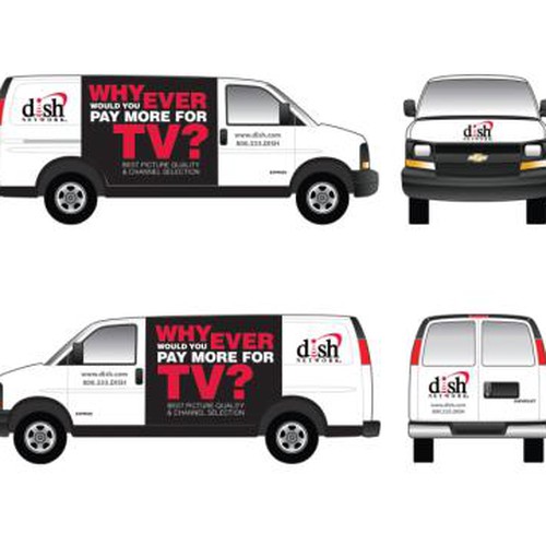 V&S 002 ~ REDESIGN THE DISH NETWORK INSTALLATION FLEET Design by LudvikPlus