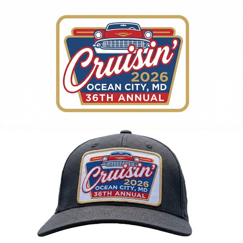 "Classic Car Show event hat patch 2026" winning 