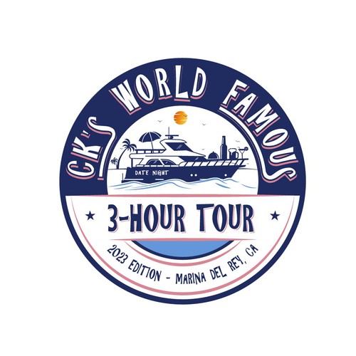 Travel Logo for Boat Tour Diseño de Warmanni