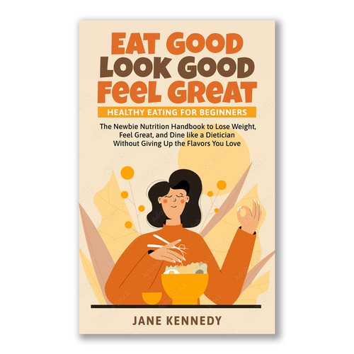 E-BOOK COVER - BEGINNER NUTRITION Design by Bluebubble