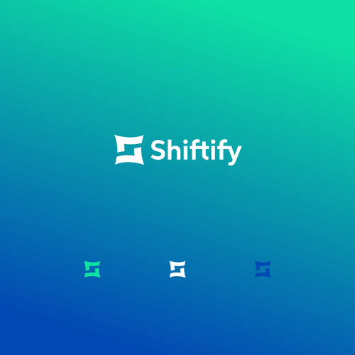 Minimalist and modern logo design for modern work shift management application Design by vermela