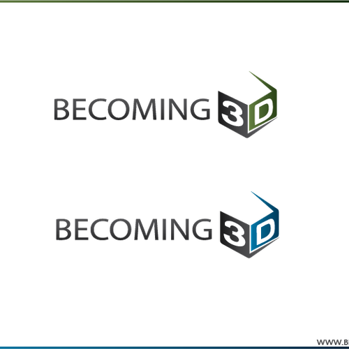 Becoming 3d Needs A New Logo Logo Design Contest 99designs