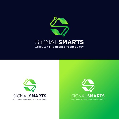 Design Design a Modern, Geometric Logo for Signal Smarts: We are Network and Wireless Technology Artists!! di cs_branding