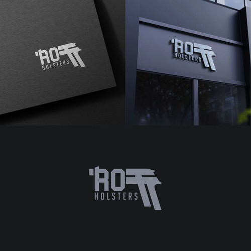 holster company logo Design by GMRart