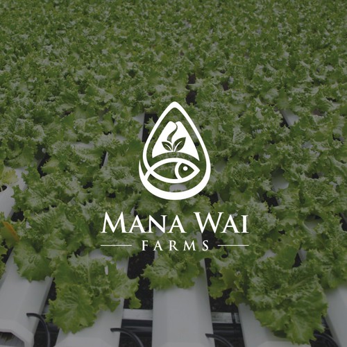 Hawaiian aquaponics company - design a modern logo Design por pineapple ᴵᴰ