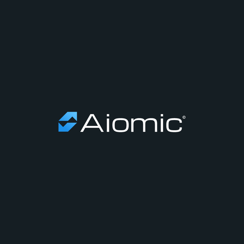 New logo for Aiomic (AI healthtech company) Design by rilstack