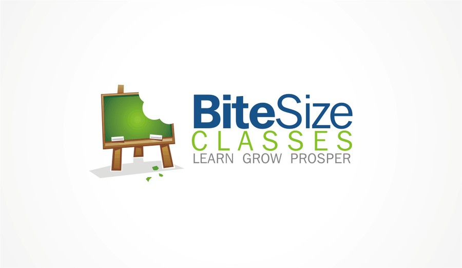 logo for Bite Size Classes | Logo design contest