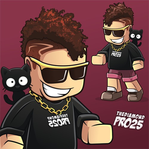 Create my unique Roblox Character Design by BamboeRuncink