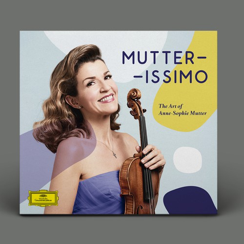 Illustrate the cover for Anne Sophie Mutter’s new album デザイン by Scherschi