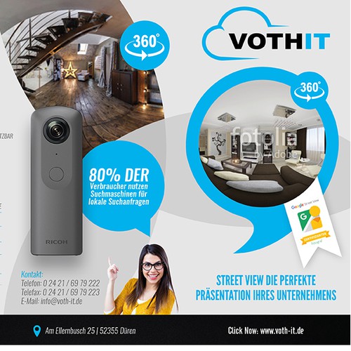 Postcard, flyer or print contest entry by grafilker