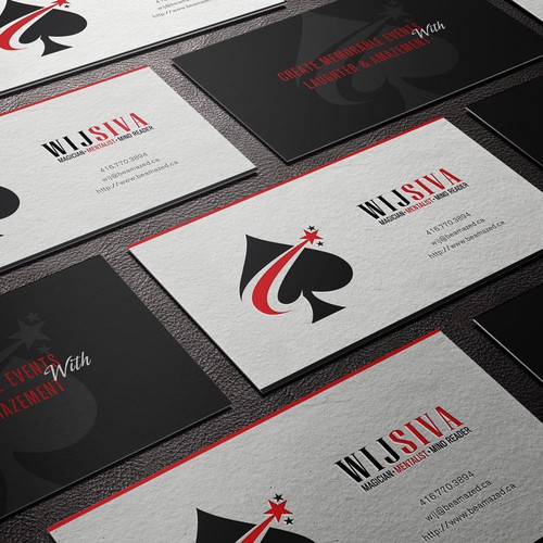 Diseño de Guaranteed Prize! Magician & Mentalist wants a UNIQUE  Logo & Buss card design de Redsoul™