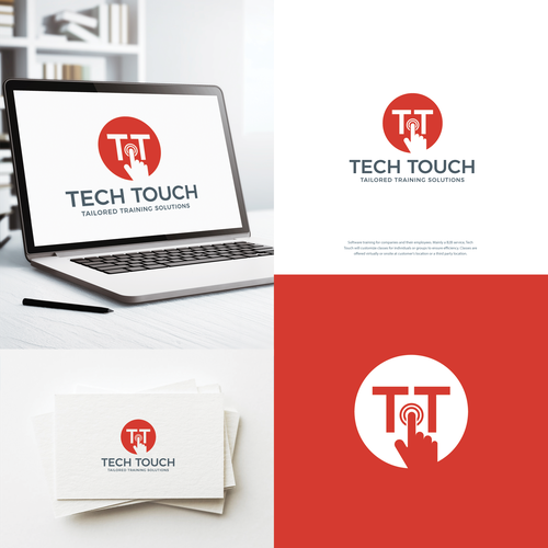 Design My B2B Computer Software Training  Logo Design by gotchagraphicsdotcom