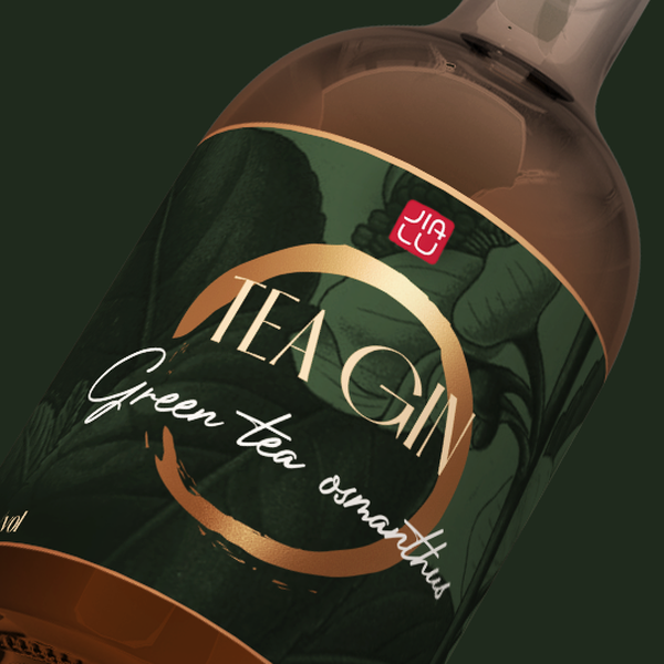 Tea Gin ~ Green tea osmanthus