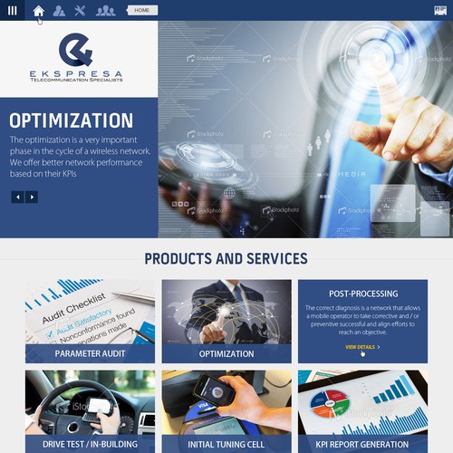 Parallax Website Design Wanted for Ekspresa Diseño de Ananya Roy