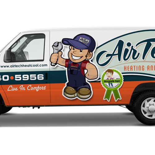 Design di Create the next signage for Airtech heating and cooling di Ironhide!
