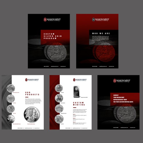 Create An Exciting Flyer To Showcase Our Custom Silver Coin Program Design by Marco Davelouis