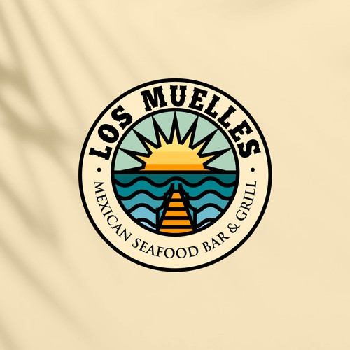 Coastal Mexican Seafood Restaurant Logo Design Diseño de Jose.o89