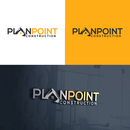 PlanPoint Construction Logo Needs A Remodel Design by m a g y s