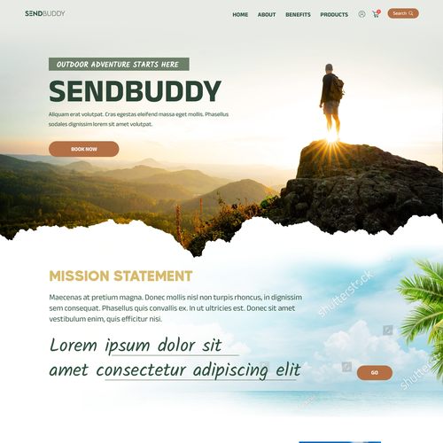 WordPress theme design contest entry by Pinku