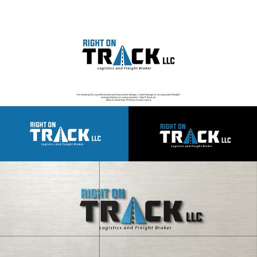 Design Masculine and Professional Logistic/Freight Broker Logo Design di Web Hub Solution