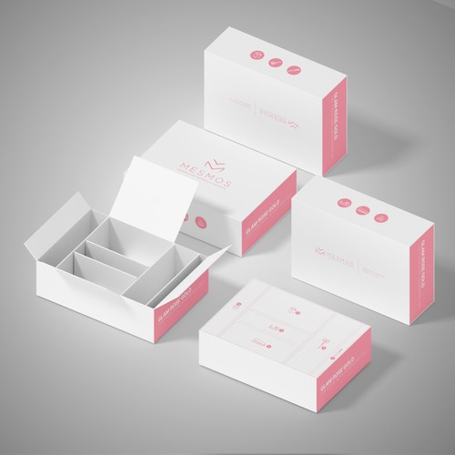 Design a smart luxury packaging for a desk accessory set Design by FAREL_14