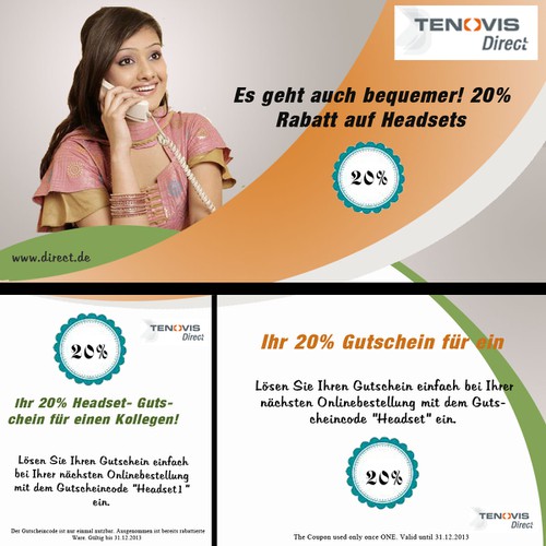 Postal, flyer o impreso propuesta en el concurso por Rhibhus