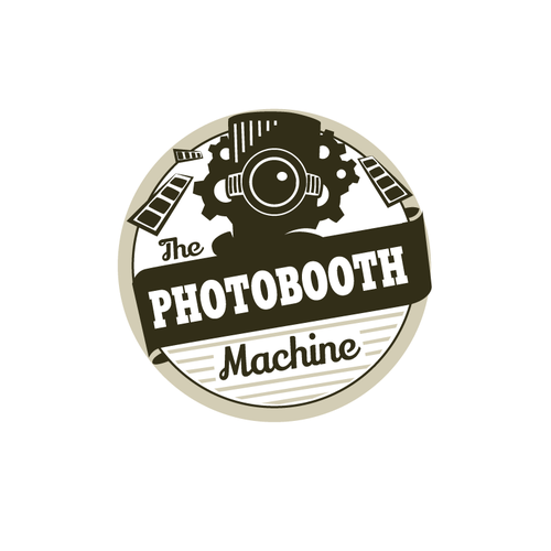 Create a nostalgic, steampuck inspired logo for The Photobooth Machine Design by xkarlohorvatx