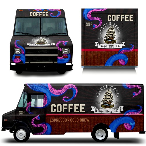 Coffee Truck Design - Mobile Unit 7 Design by ssrihayak