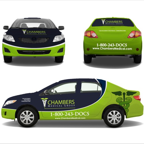 Creative Car Wrap Design for Medical Clinic Design by T i f a n y' s