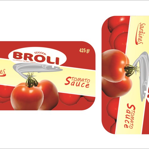 Wanted: New label for our BROLI sardines tins Design by Avanska