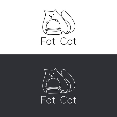 Fat Cat Design by Irina Ra