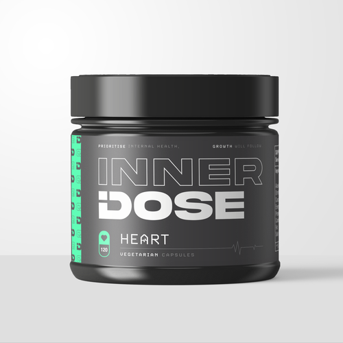 Minimal supplement bottle label design for male elite athletes Design by Mousers