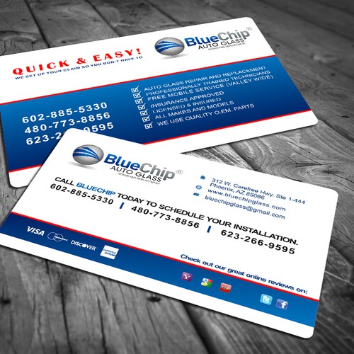 Oversized Business Card デザイン by rikiraH