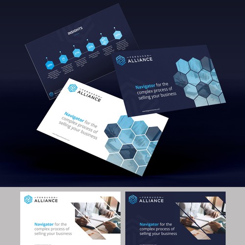 design a powerpoint template for a business consulting company Design by Rupvani