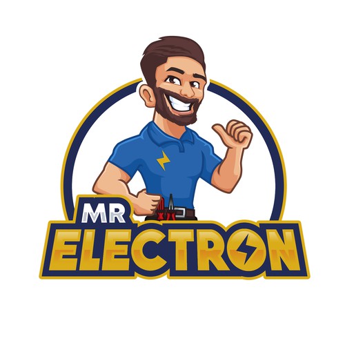 Design a logo for MR ELECTRON the electrical specialist Design by Gr8 ART