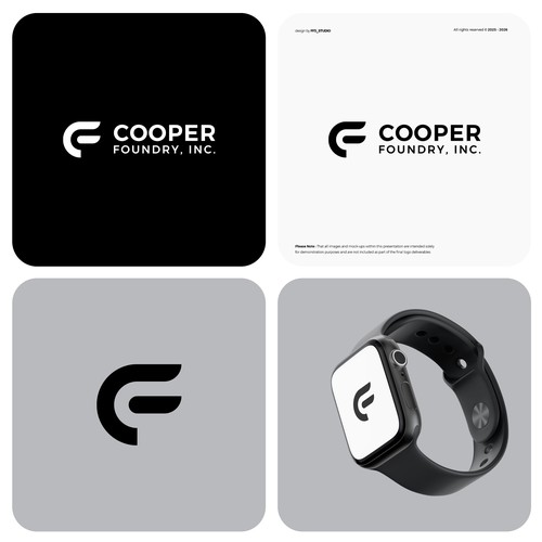 50 YEAR FOUNDRY LOGO|EMBLEM REDESIGN Diseño de FF3