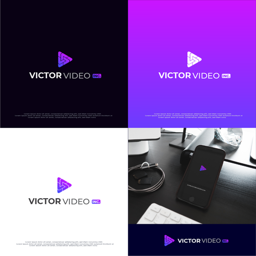 Design Film and television video services company needs  a great logo.It will be seen on every set.Great visibility.high tech.  por Blessing.Std