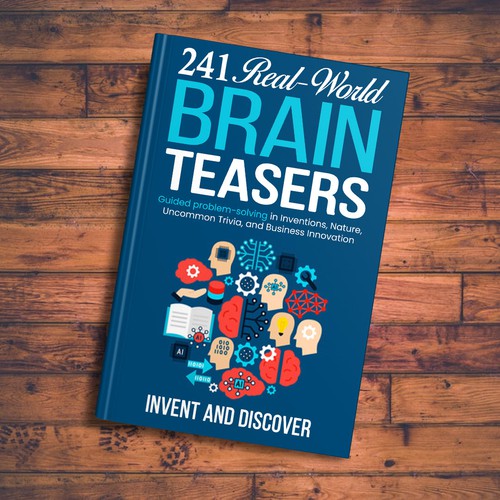 Book Cover - Creativity, Innovation, Inventions, Lateral thinking Design by Zahari Studio