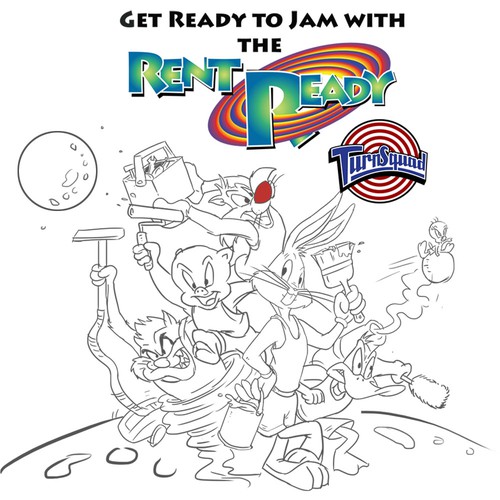 Updated Space Jam Tune Squad Illustration or graphics contest