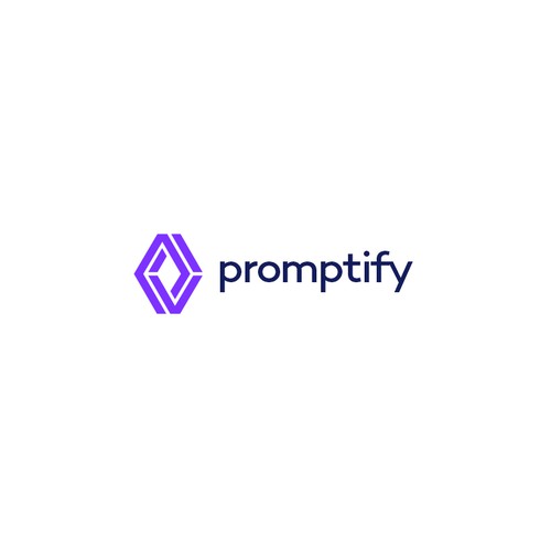 Modern, Simple and Sleek Logo for Promptify.com Design by TheDaydreamerStd