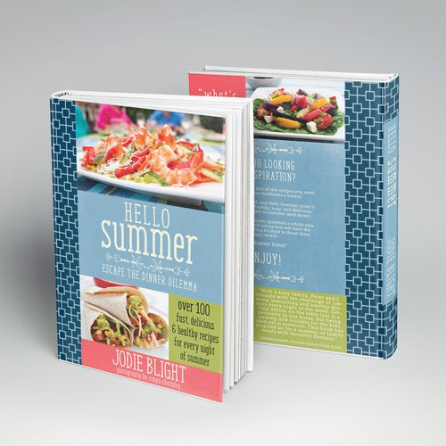 hello summer - design a revolutionary cookbook cover and see your design in every book shop Design por jeffreybalch