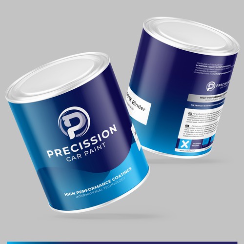 Label for Professional Automotive Refinish Products-ontwerp door binggo™