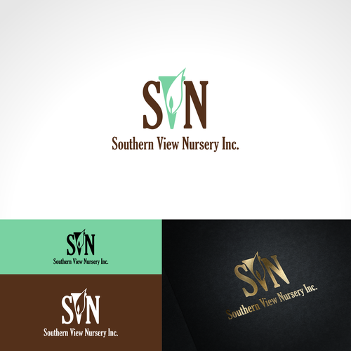 Impactful logo design for a Brand New Wholesale Plant Nursery Brand Design by diminish