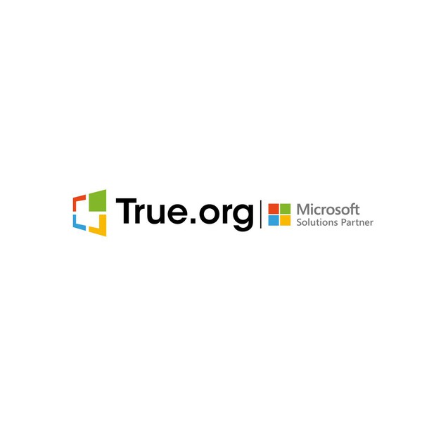 Minimalist Logo for True.Org - conference materials Microsoft