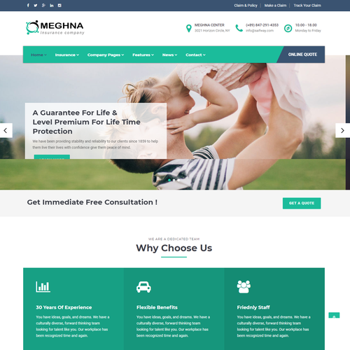 Web page design contest entry by Jahangir444