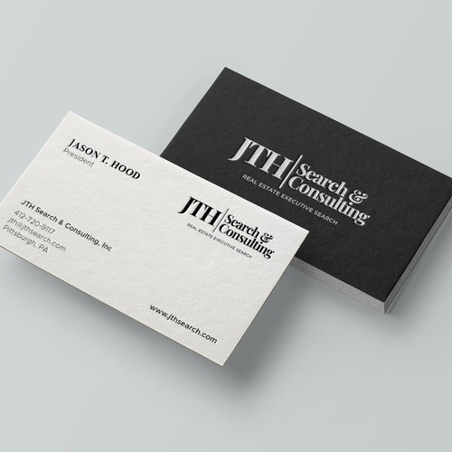 Business Card Design for Executive Search Firm Design by Felix SH