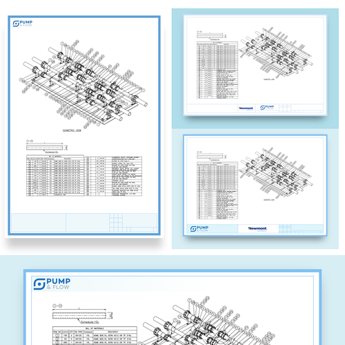 Diseño de Title block for technical drawings de Tolmindev